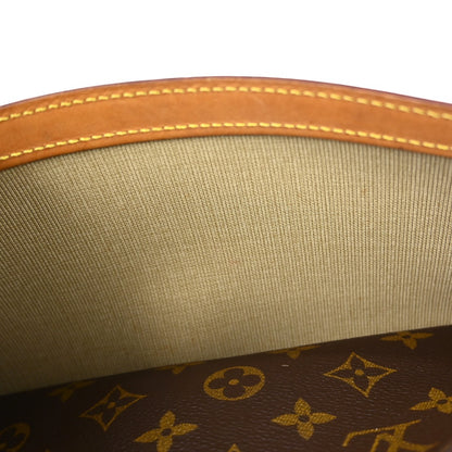Louis Vuitton Reporter Monogram, Brown, Canvas, Shoulder Bag