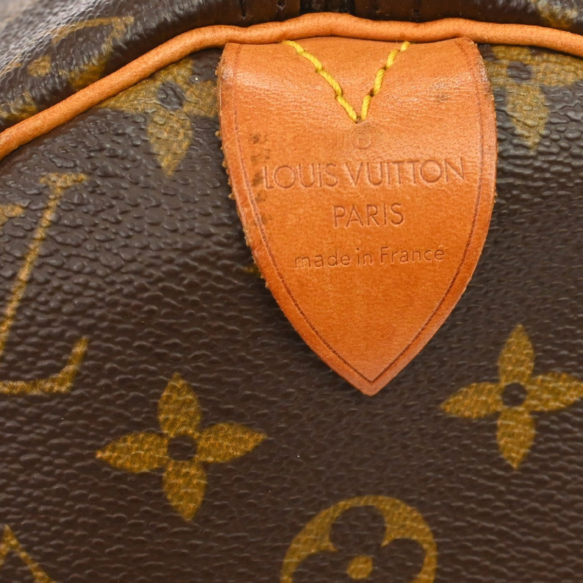 Louis Vuitton Speedy Monogram, Brown, Canvas, Handbag