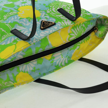 Prada Floreal Tote Printed Tessuto, Multicolour, Nylon, Tote Bag