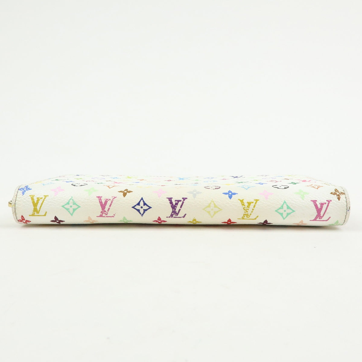 Louis Vuitton Zippy Monogram Multicolor, White, Canvas, Wallet