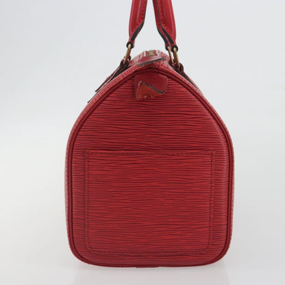Louis Vuitton Speedy Epi Leather, Red, Leather, Handbag