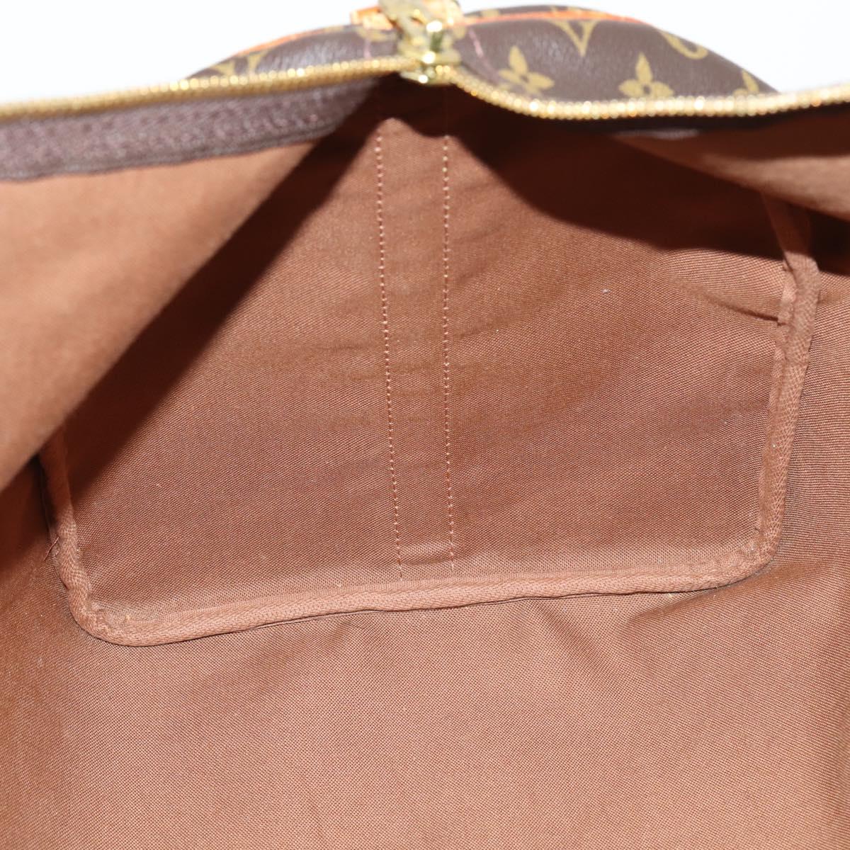 Louis Vuitton Keepall Bag Monogram Canvas, BROWN, CANVAS, Travel bag