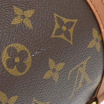 Louis Vuitton Papillon Monogram Canvas, Brown, Canvas, Handbag