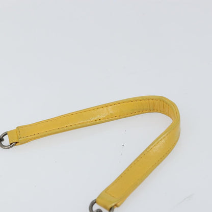 Chanel Boy Brick Flap Bag Lambskin and Plexiglass, YELLOW, LEATHER, Clutche & pouche