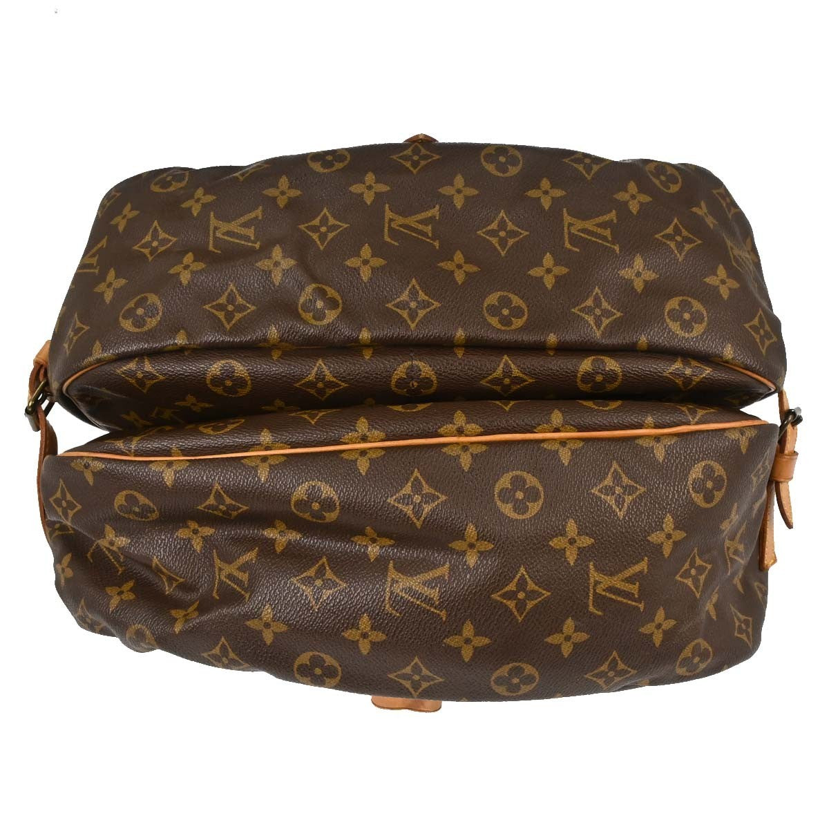Louis Vuitton Saumur Monogram Canvas, Brown, Canvas, Shoulder Bag