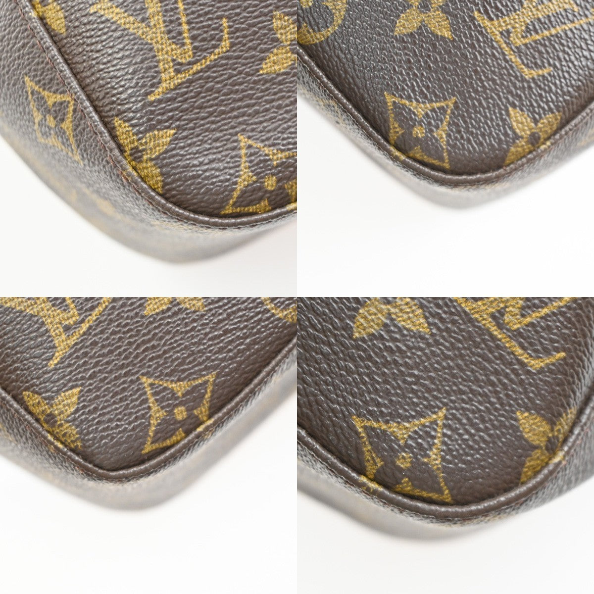 Louis Vuitton Looping Monogram Canvas, Brown, Canvas, Handbag
