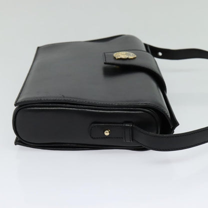 Celine Vintage Leather, Black, Leather, Shoulder Bag