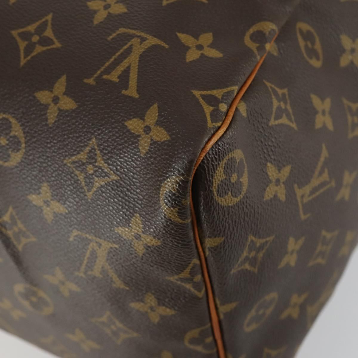 Louis Vuitton Speedy Bandouliere Bag Monogram Canvas, BROWN, CANVAS, Handbag