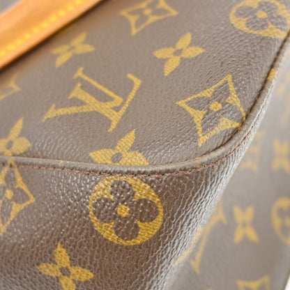 Louis Vuitton Looping Monogram Canvas, Brown, Canvas, Handbag
