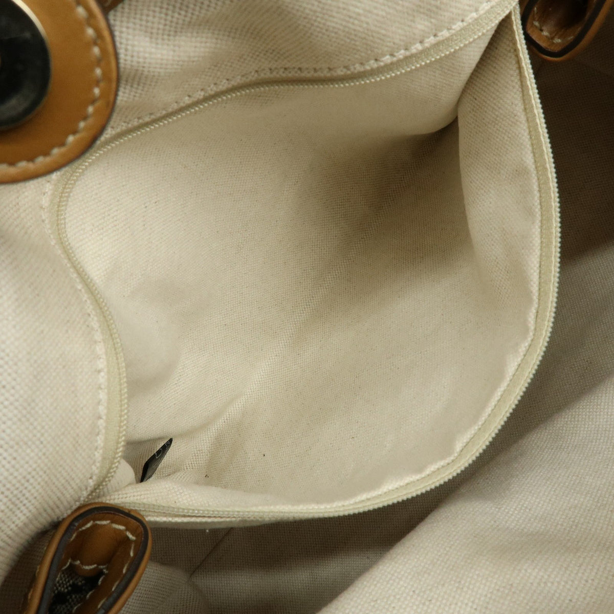 Gucci Sukey Microguccissima Leather, Beige, Canvas, Tote Bag