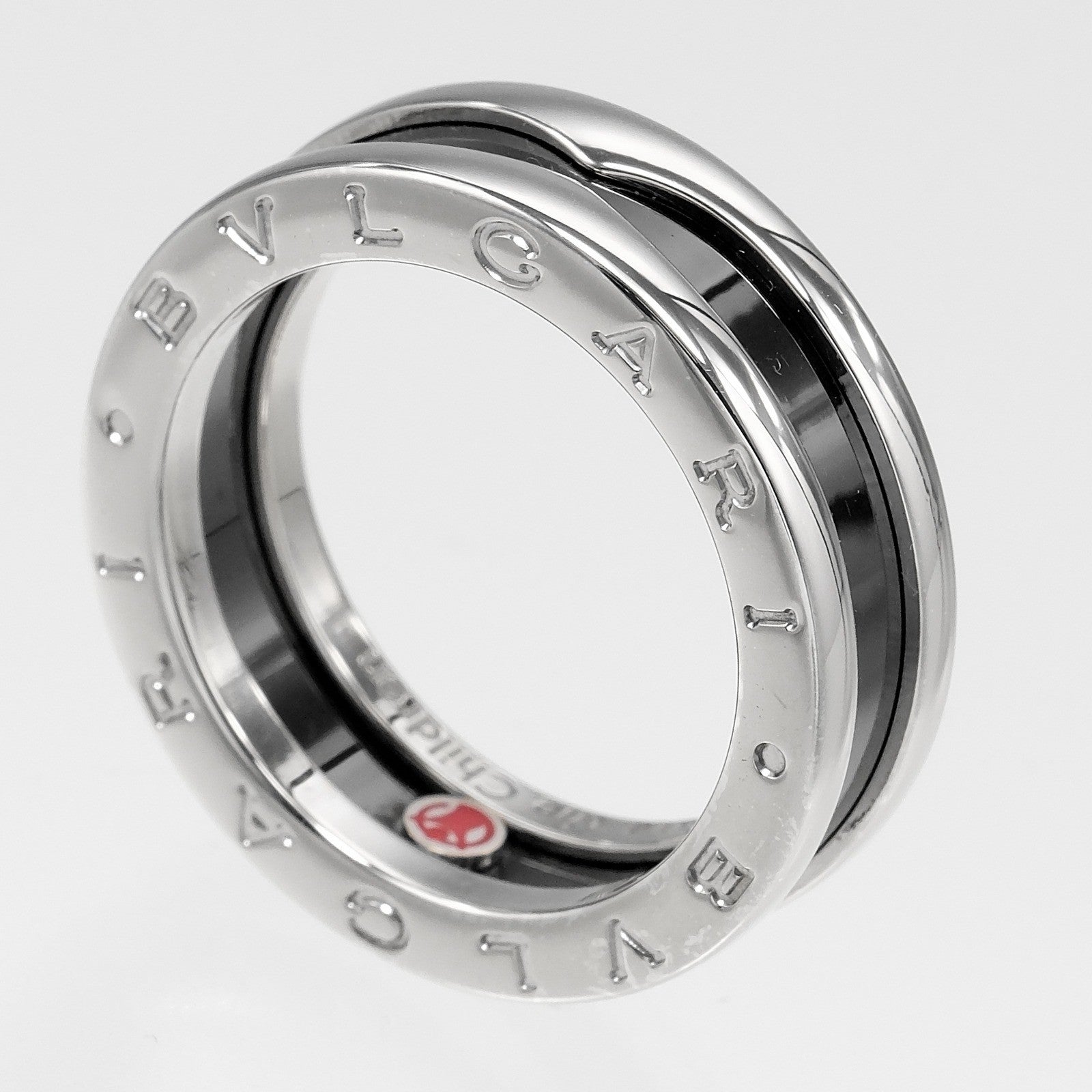 Bvlgari B.Zero1 Save the Children Soft Sterling Silver with Ceramic, Silver, Silver, Bracelet