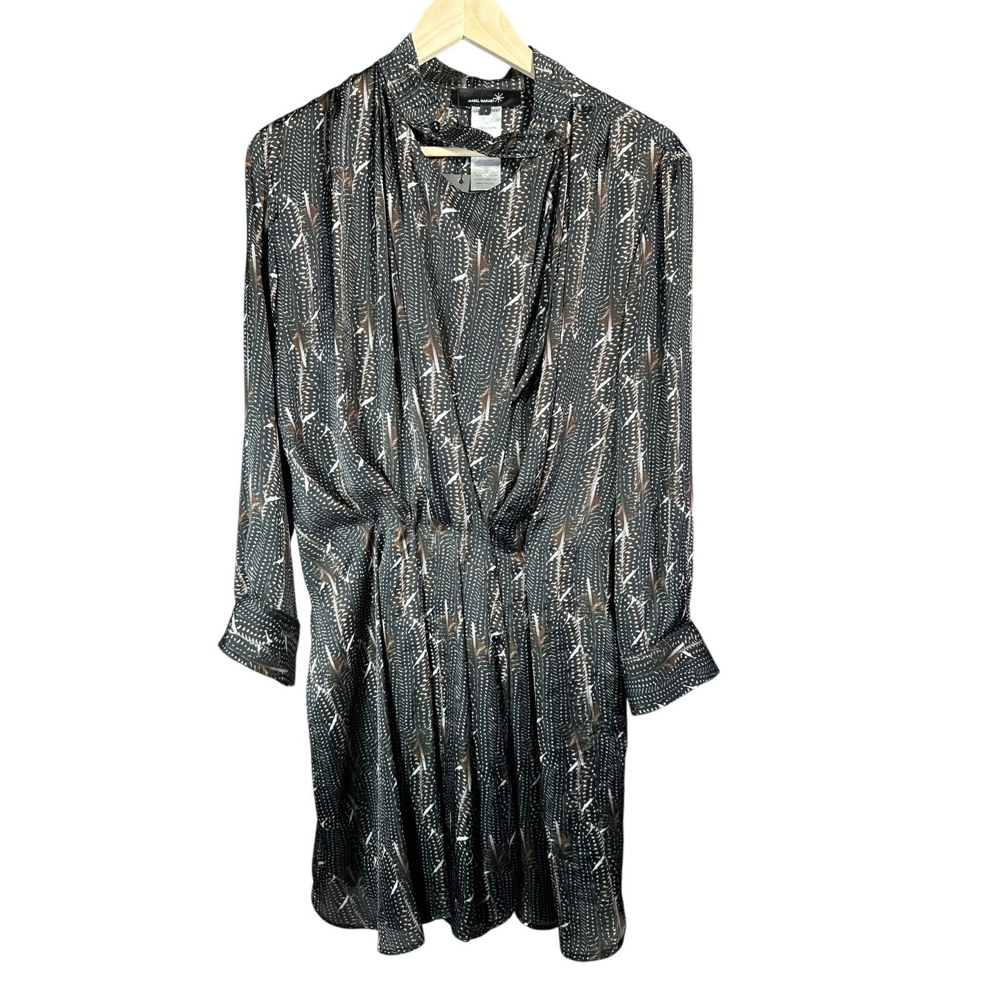 ISABEL MARANT Long Sleeve Mini Dress 3 XS