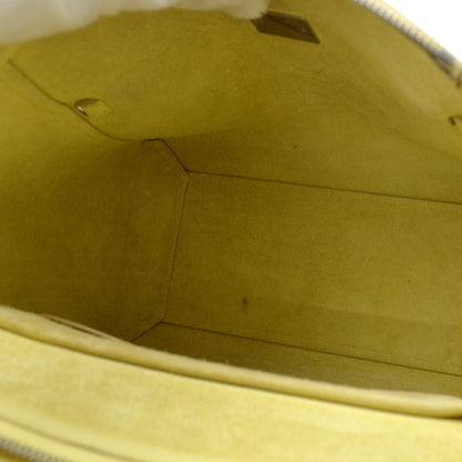 Celine Belt Leather, Yellow, Leather, Handbag