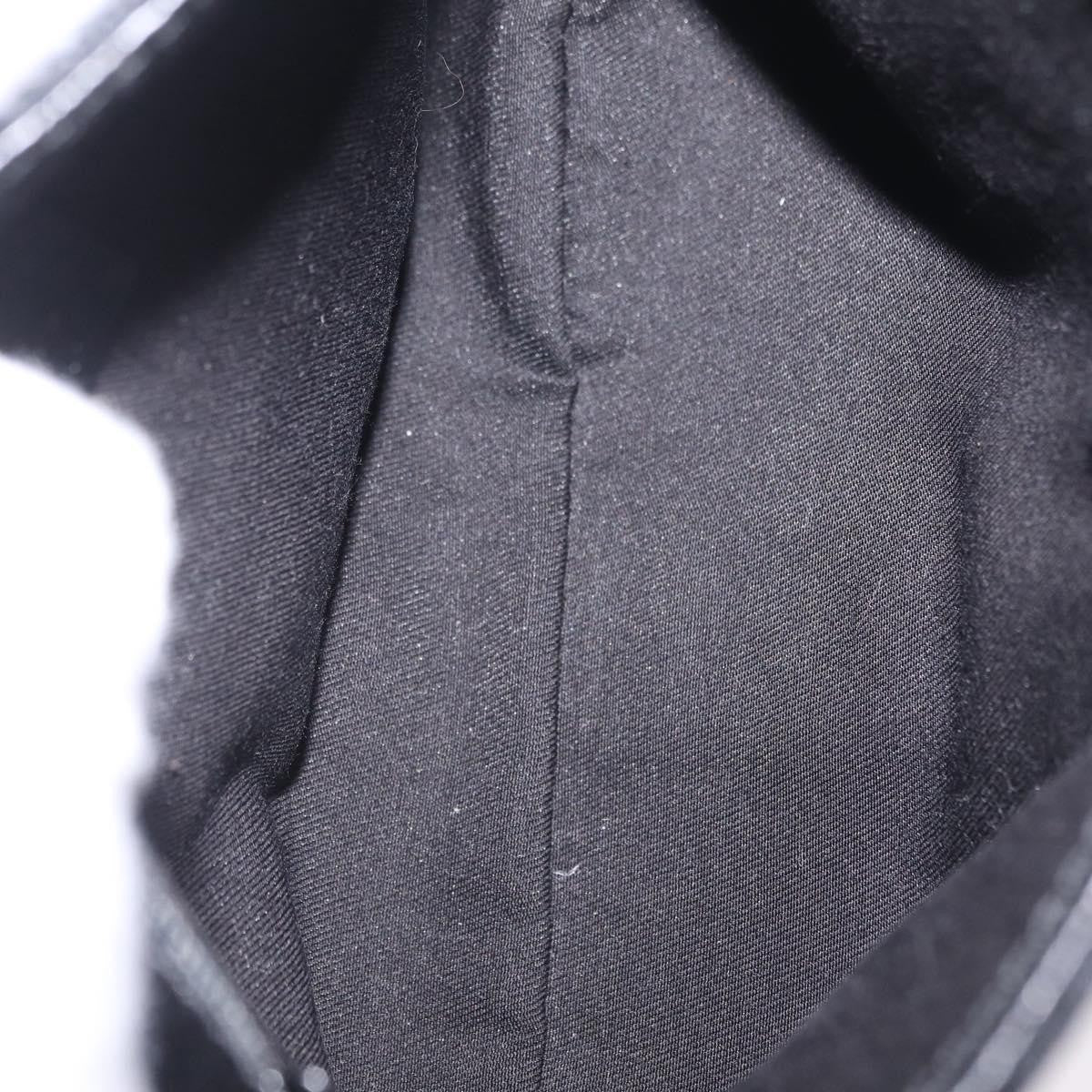 Gucci Buckle Waist GG Canvas, Black, Canvas, Handbag