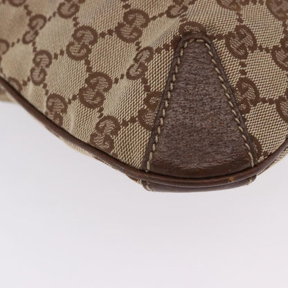 Gucci Horsebit Hobo GG Canvas, Beige, Canvas, Handbag