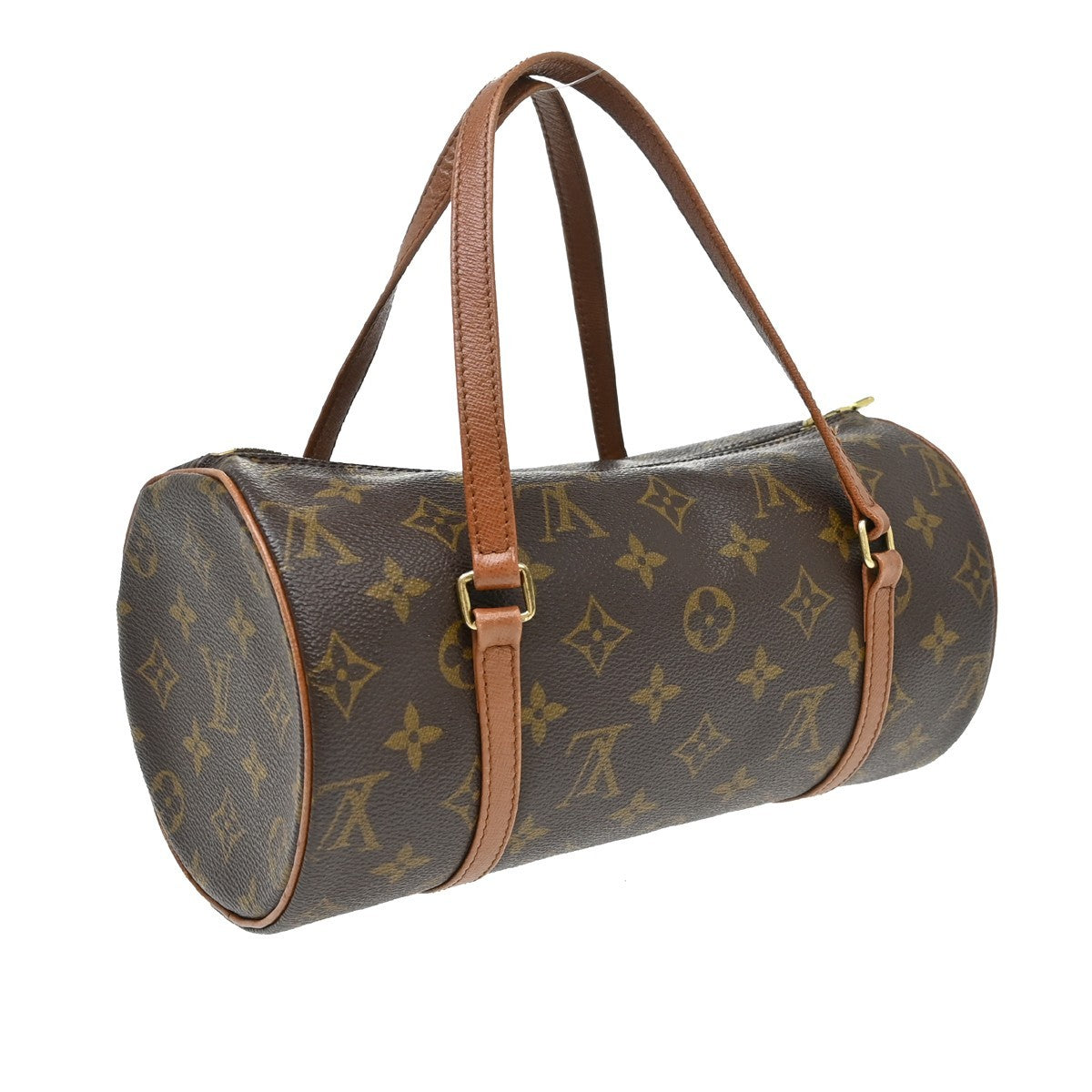 Louis Vuitton Papillon Monogram Canvas, Brown, Canvas, Handbag