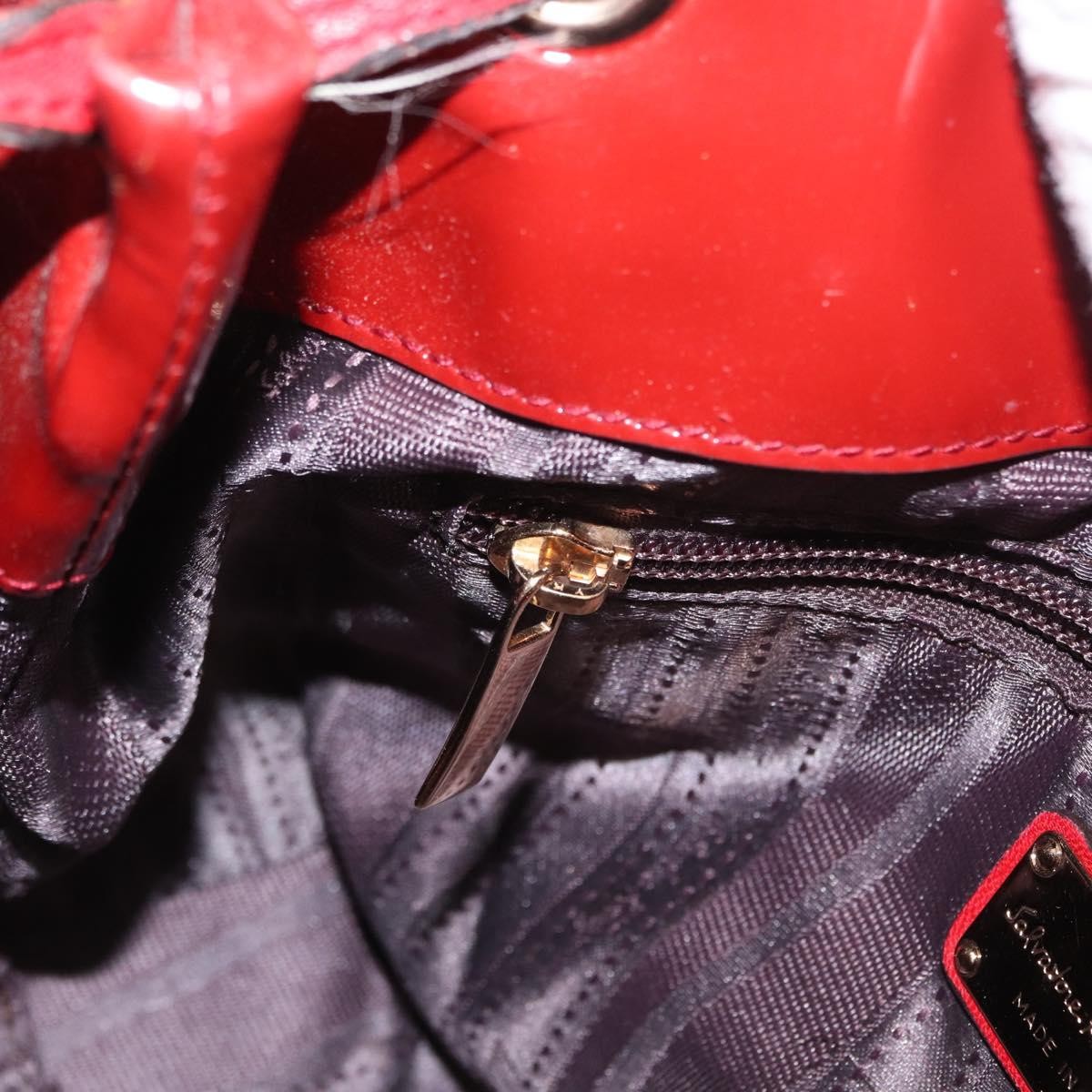 Salvatore Ferragamo Vala tote Leather, Red, Leather, Tote Bag