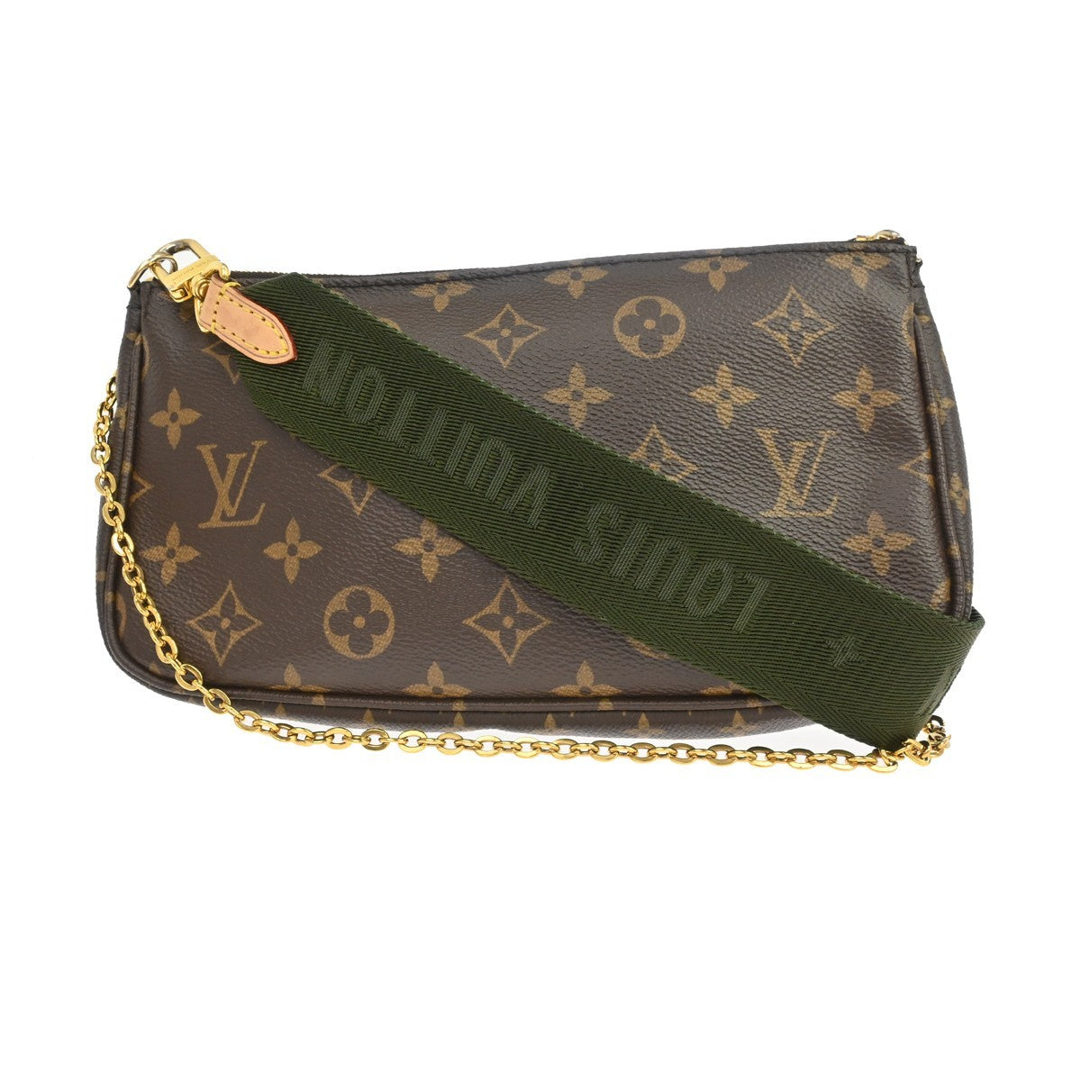 Louis Vuitton Multi-Pochette Monogram, Brown, Canvas, Clutch