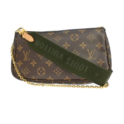 Louis Vuitton Multi-Pochette Monogram, Brown, Canvas, Clutch