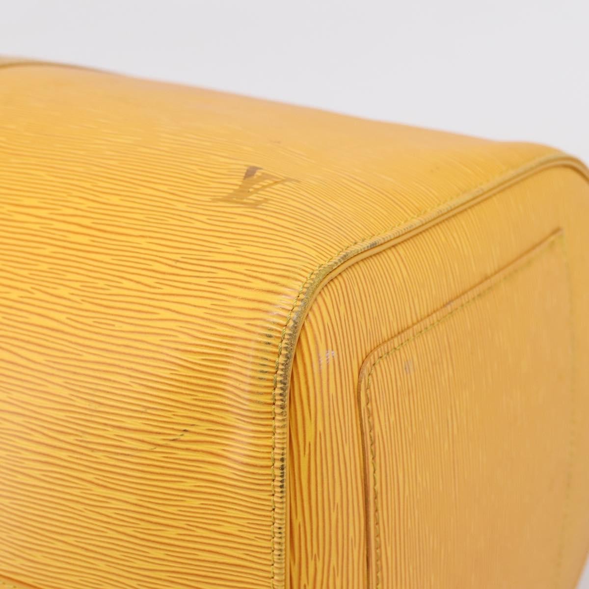 Louis Vuitton Keepall Epi Leather, Yellow, Leather, Travel Bag
