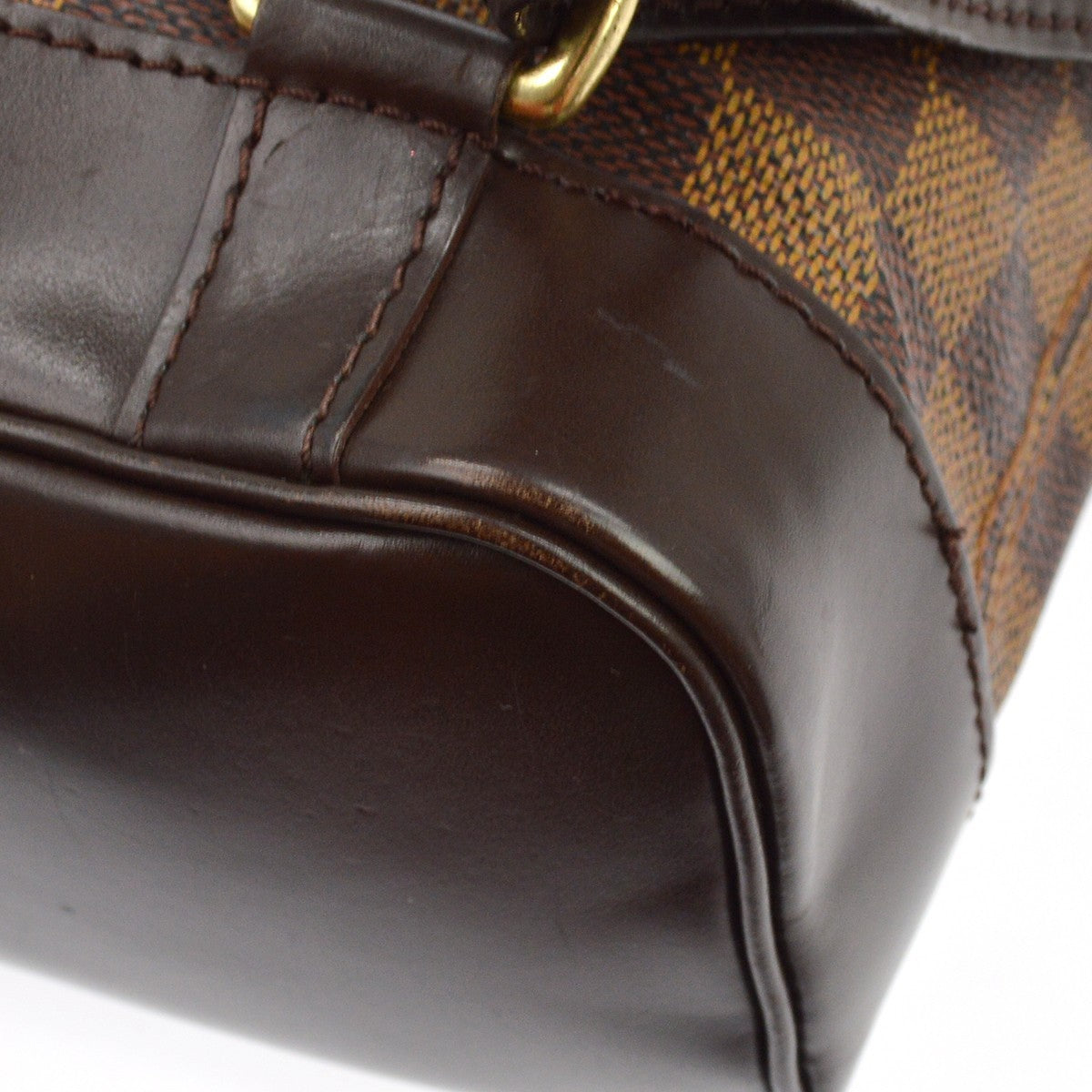 Louis Vuitton Soho Damier, Brown, Canvas, Backpack