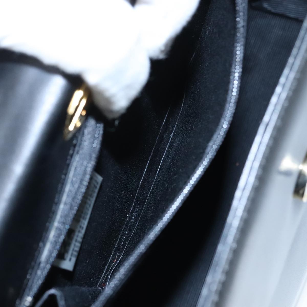 Givenchy Vintage Leather, Black, Leather, Handbag