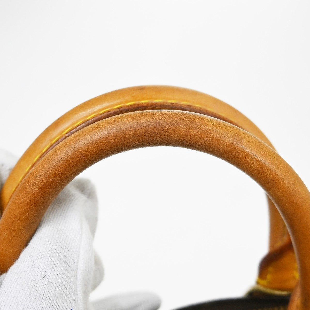 Louis Vuitton Alma Monogram, Brown, Canvas, Handbag