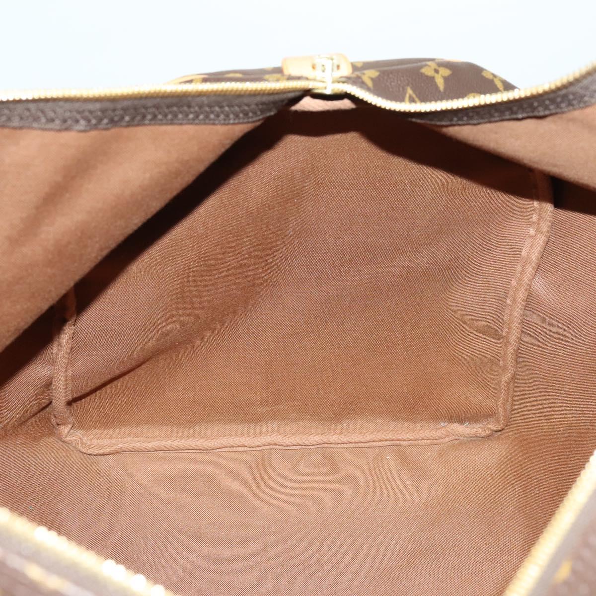 Louis Vuitton Keepall Bag Monogram Canvas, BROWN, CANVAS, Travel bag