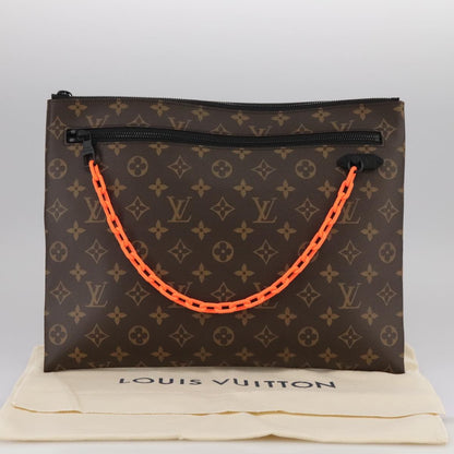 Louis Vuitton Solar Ray A4 Monogram Canvas, Brown, Canvas, Clutch