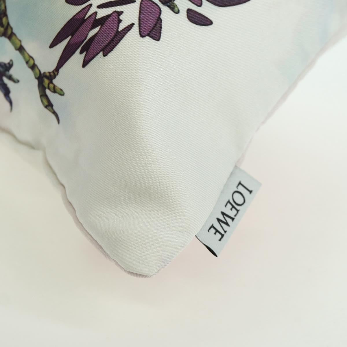 Loewe Paula Drawstring Printed Canvas, Blue, Canvas, Clutch