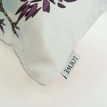 Loewe Paula Drawstring Printed Canvas, Blue, Canvas, Clutch