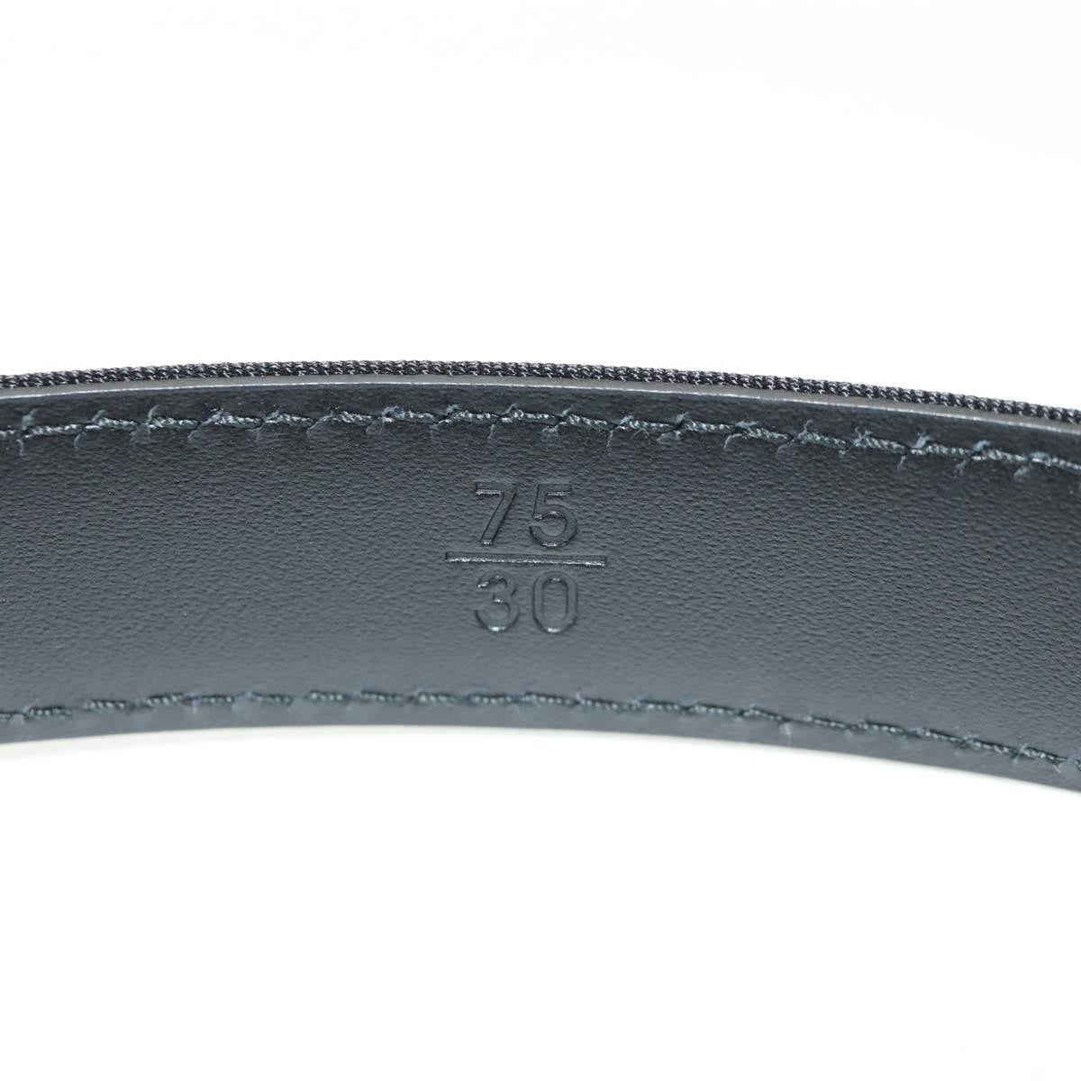 Chanel Logo Belt Leather with Metal and Crystals, Black, Leather, Belt