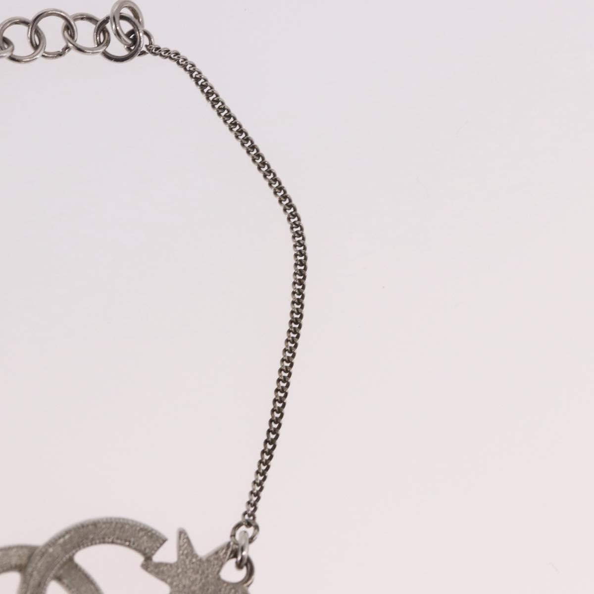 Chanel CC Charm Metal, Silver, Metal, Bracelet
