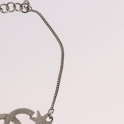 Chanel CC Charm Metal, Silver, Metal, Bracelet