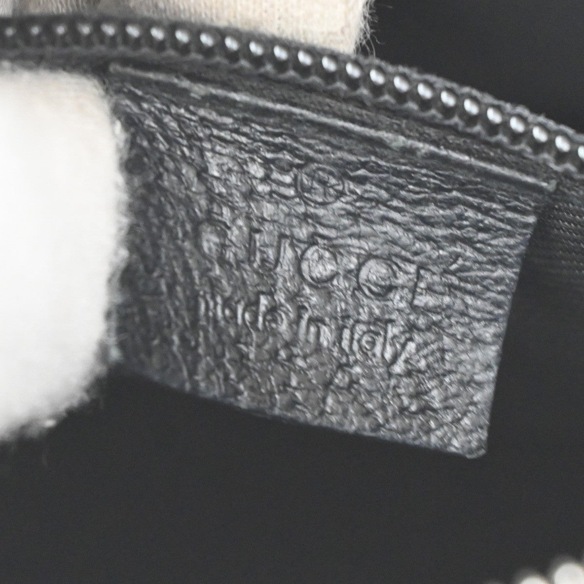 Gucci Web Loop GG Canvas, Black, Canvas, Shoulder Bag