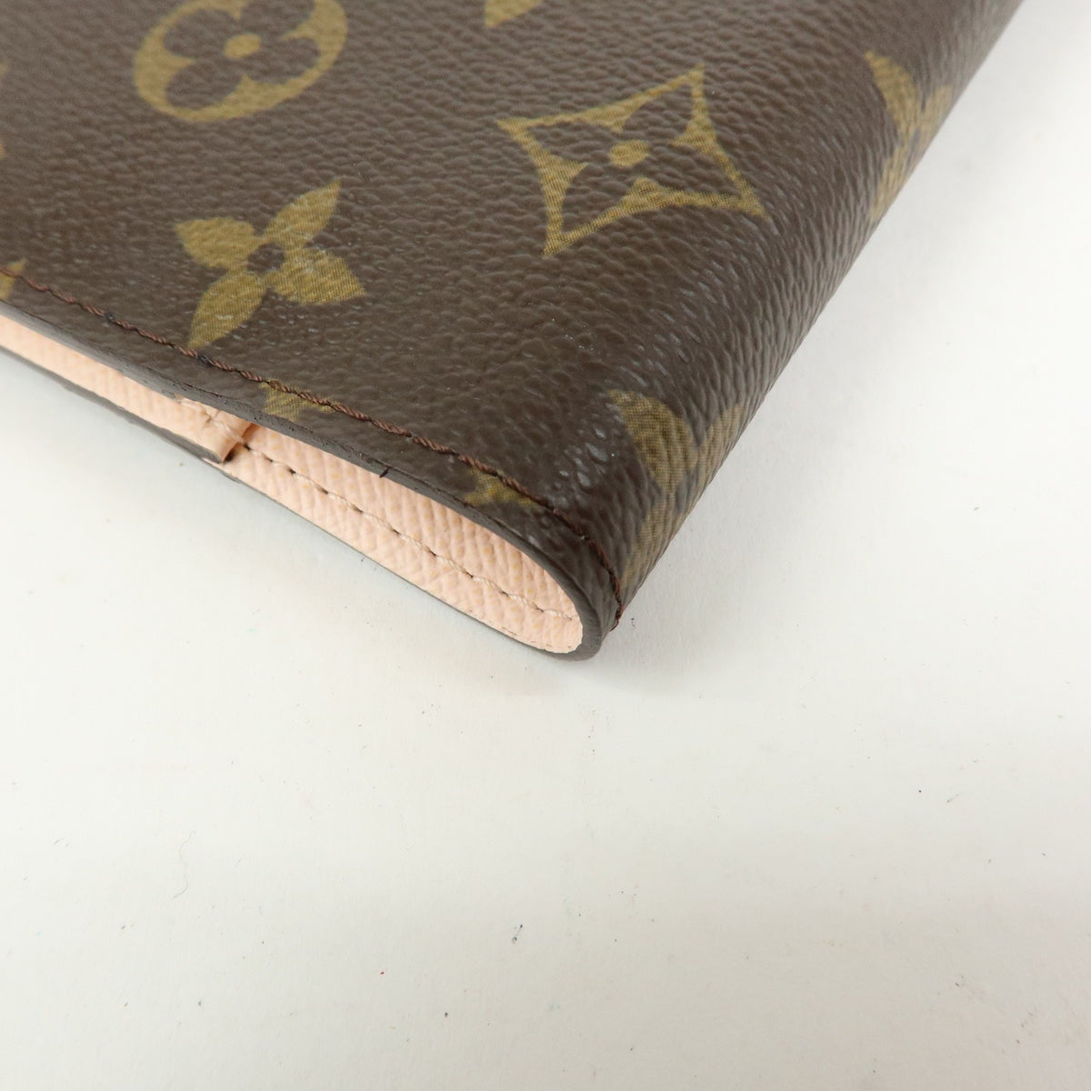 Louis Vuitton Koala Ring Agenda Cover Monogram Canvas, Brown, Canvas, Briefcase