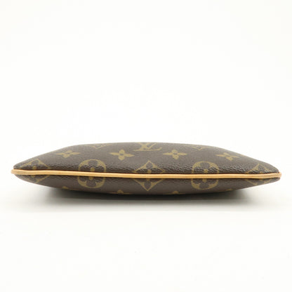 Louis Vuitton Milla Pochette Monogram Canvas, Brown, Canvas, Clutch