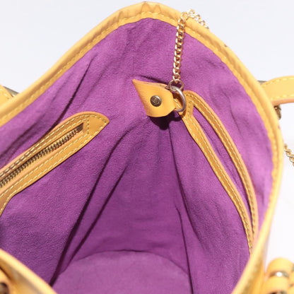 Louis Vuitton Petit Bucket Epi Leather, Yellow, Leather, Handbag