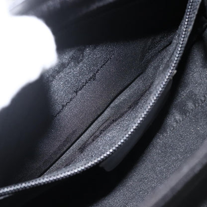 Salvatore Ferragamo Vintage Nylon, Black, Nylon, Shoulder Bag
