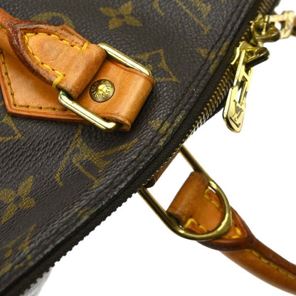 Louis Vuitton Alma Monogram Canvas, Brown, Canvas, Handbag