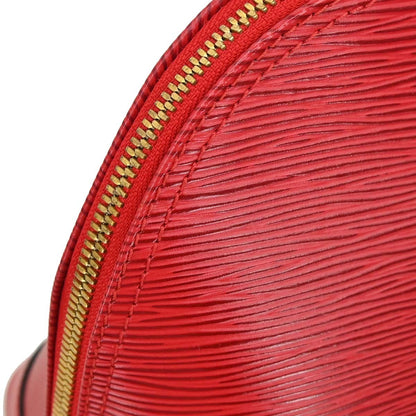 Louis Vuitton Alma Epi Leather, Red, Leather, Handbag