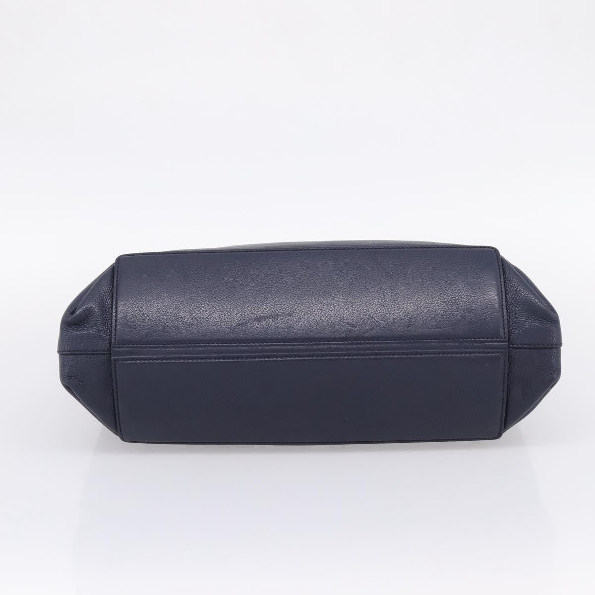 Miu Miu Madras Leather, Navy, Leather, Shoulder Bag