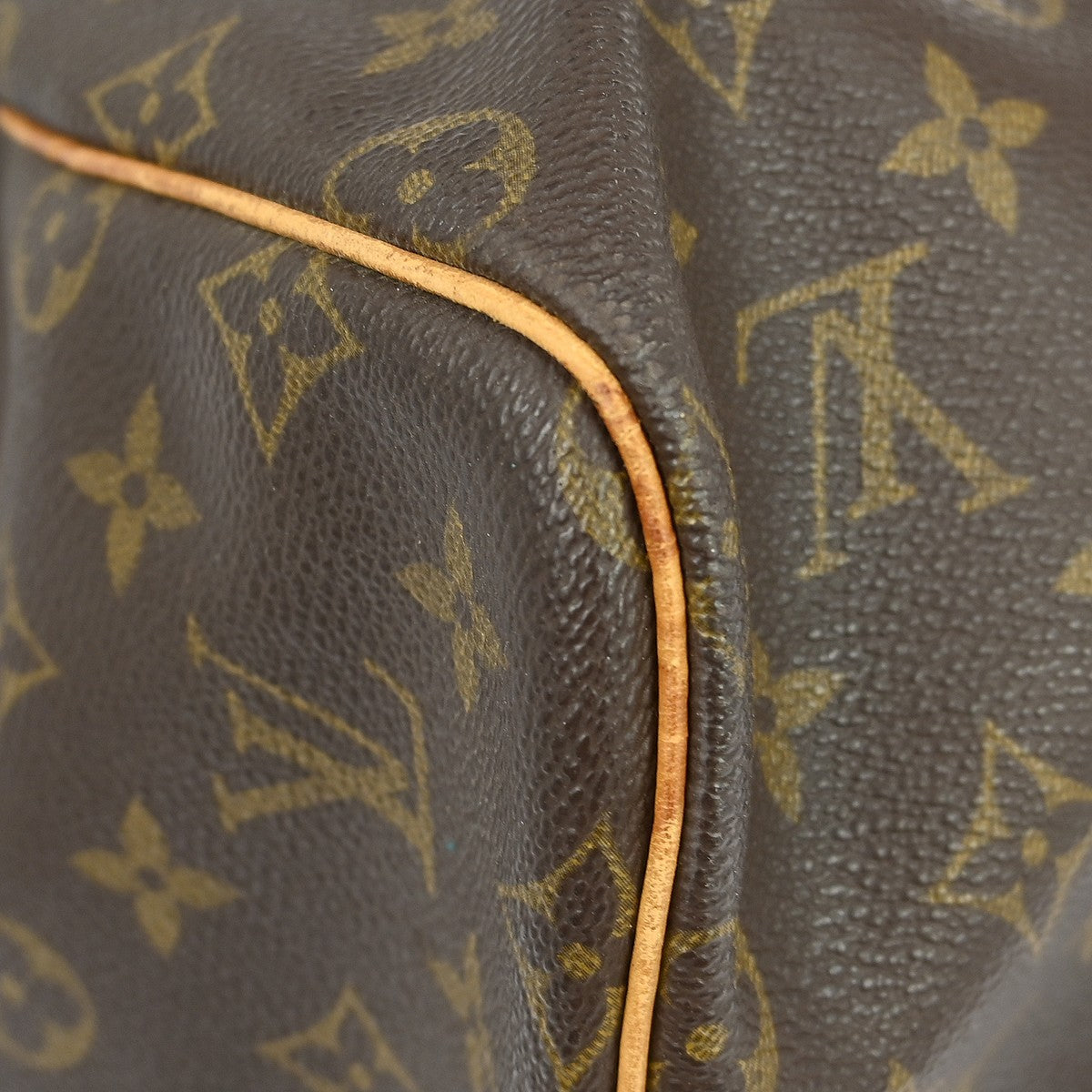 Louis Vuitton Keepall Monogram, Brown, Canvas, Travel Bag