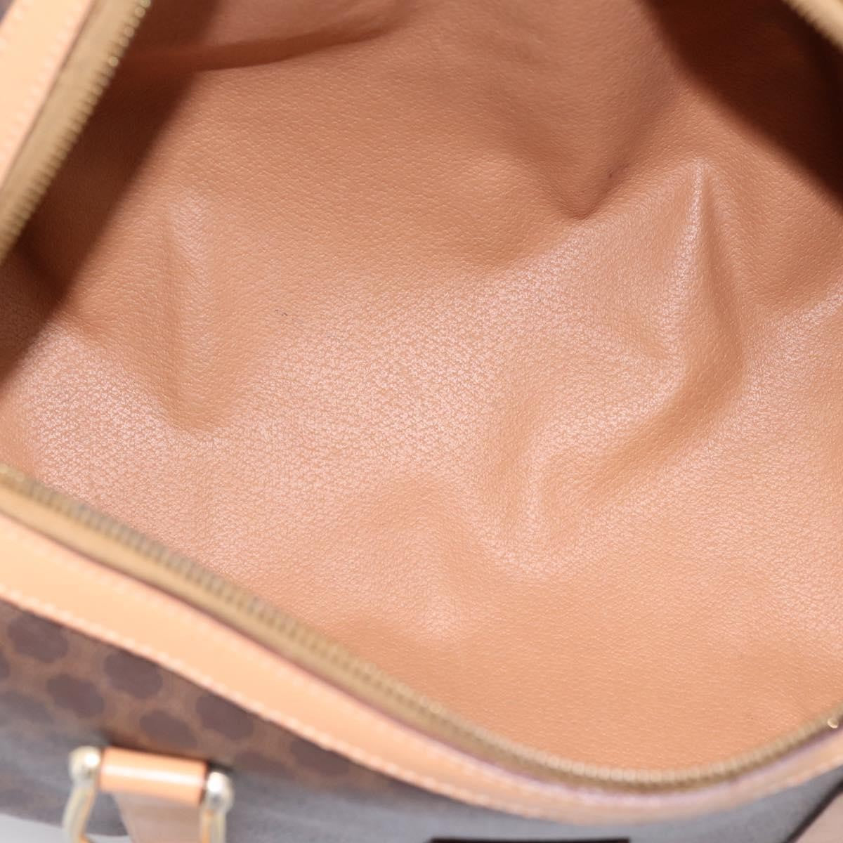 Celine boston Macadam Canvas, Brown, Canvas, Travel Bag
