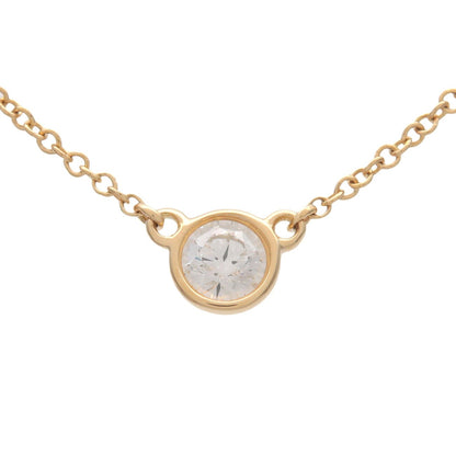 Tiffany & Co. Elsa Peretti Diamonds By The Yard Pendant 18K Yellow Gold with Diamond, Gold, Yellow Gold, Necklace