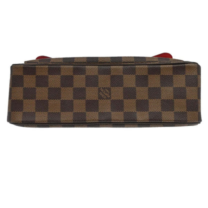 Louis Vuitton Ravello Damier Ebene, Brown, Canvas, Shoulder Bag