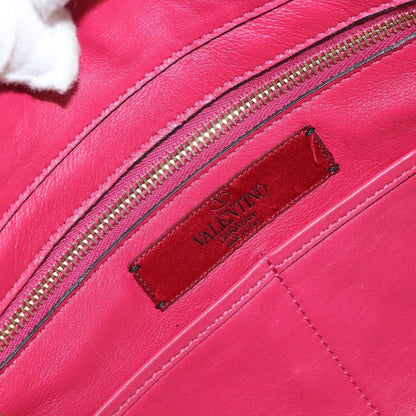 Valentino Garavani Rockstud Tote Soft Leather, Pink, Leather, Tote Bag