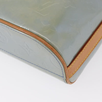 Louis Vuitton Sullivan Monogram Vernis, Blue, Patent Leather, Shoulder Bag