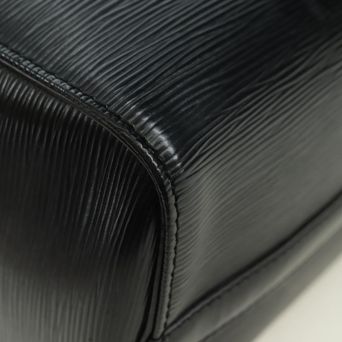 Louis Vuitton Speedy Epi Leather, Black, Leather, Handbag