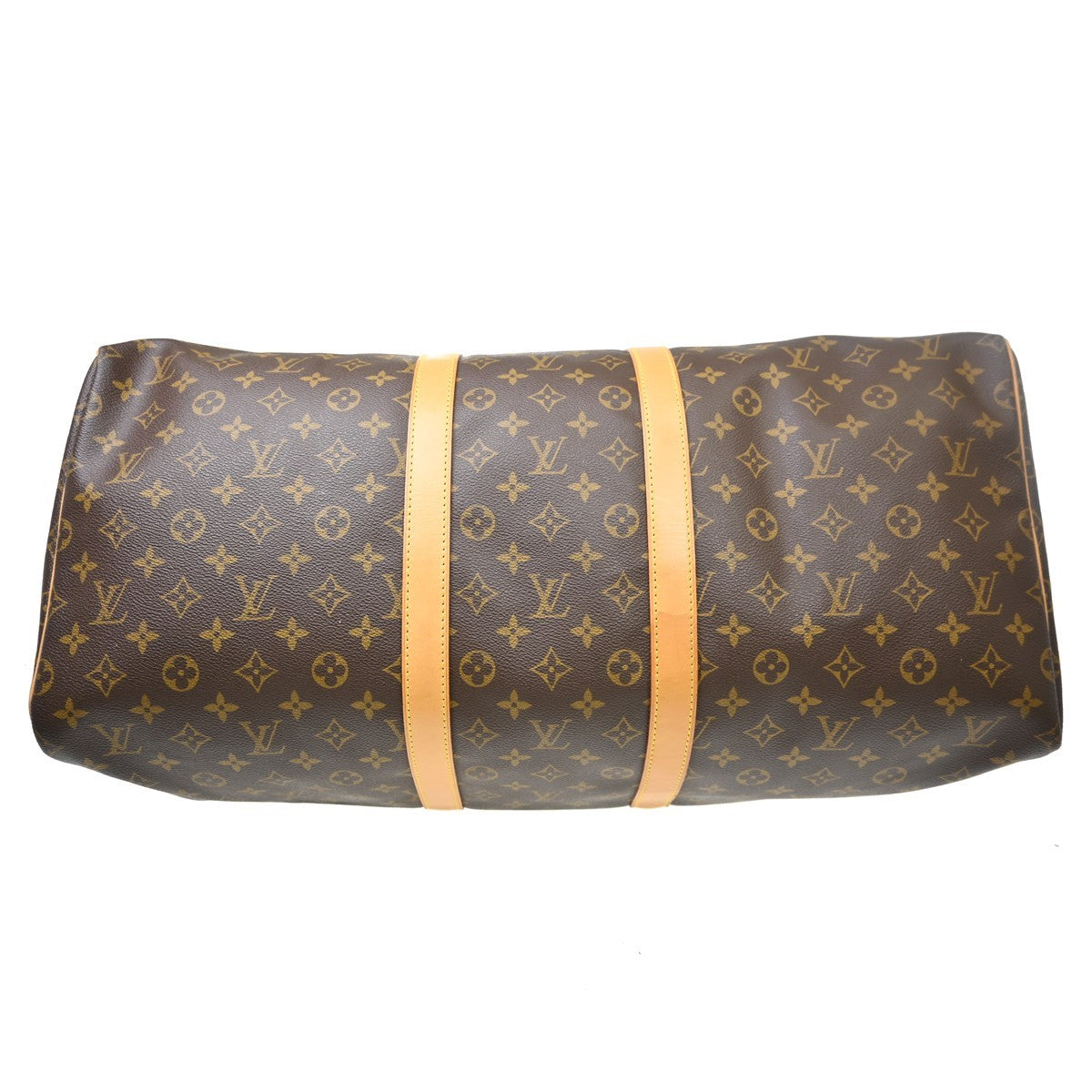 Louis Vuitton Keepall Monogram Canvas, Brown, Canvas, Travel Bag